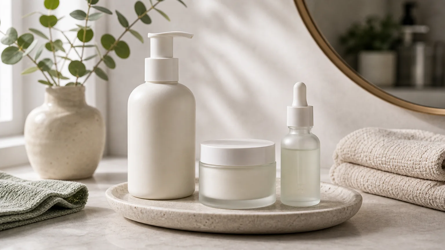 Produtos suaves sem marca para pele reativa e vermelhidão