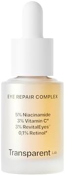 Transparent Lab Eye Repair Complex Contorno dos olhos 15 ml – Sérum Nocturno anti-idade e Hidratante, Reduce Oj