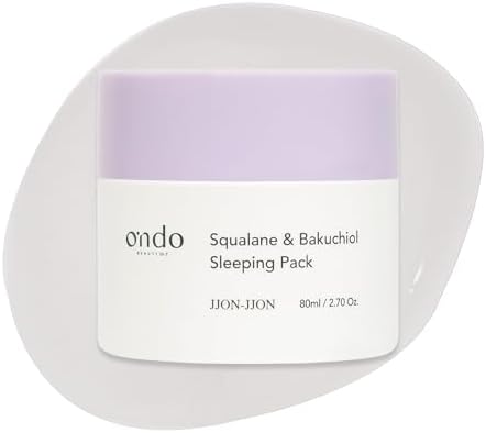 Ondo Beauty 36.5 Squalane & Bakuchiol Sleeping Pack – Mascarilla Nocturna Reafirmante, Nutritiva e Revitaliza
