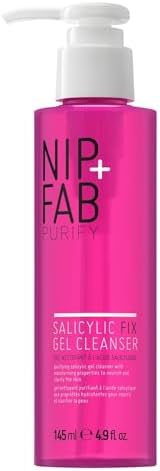 Nip+Fab - Nip + Fab Salicylic Fix | Gel de Limpieza da Cara com Ácido Salicílico | Niacinamid | Gel de Lim
