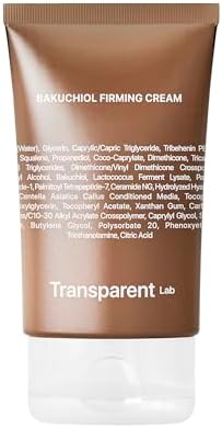 Transparent Lab Bakuchiol Firming Cream Creme Facial Reafirmante 50 ml – com Bakuchiol 1%, Péptidos e Centell