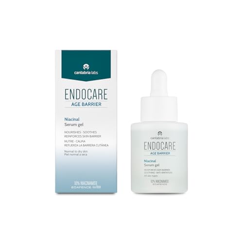 Cantabria Labs - Endocare Age Barrier Niacinal Sérum Gel - 30 ml - Sérum Gel com 10% Niacinamida e ácido hial
