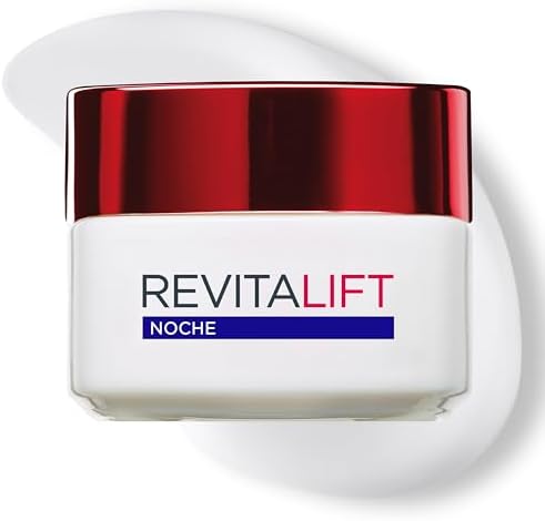 L'Oreal Paris Revitalift Creme de noite anti-idade Hidratante, anti-rugas e Extra Firmeza, 50 ml