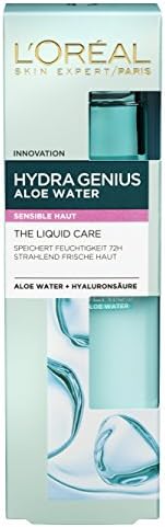 L'Oreal Paris Hydra Genius - Creme hidratante com ácido hialurónico e aloe agua para pele sensible, 70 ml