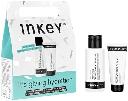 The INKEY List INKEY List Hydration Gift Set: Limpeza + Hidratante para uma pele sana e brillante