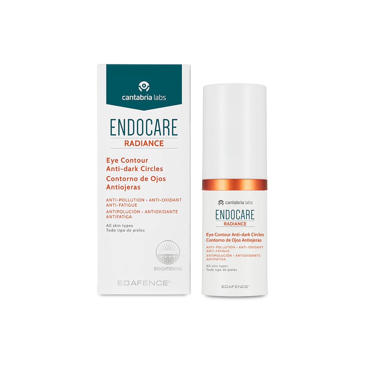 Cantabria Labs - Endocare Radiance Contorno dos olhos Antiojeras - 15 ml - tratamento anti-idade que reduce