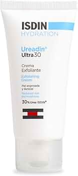 ISDIN Ureadin Ultra30 Creme Exfoliante, Hidratación e Exfoliación para a pele Engrosada, 50 ml