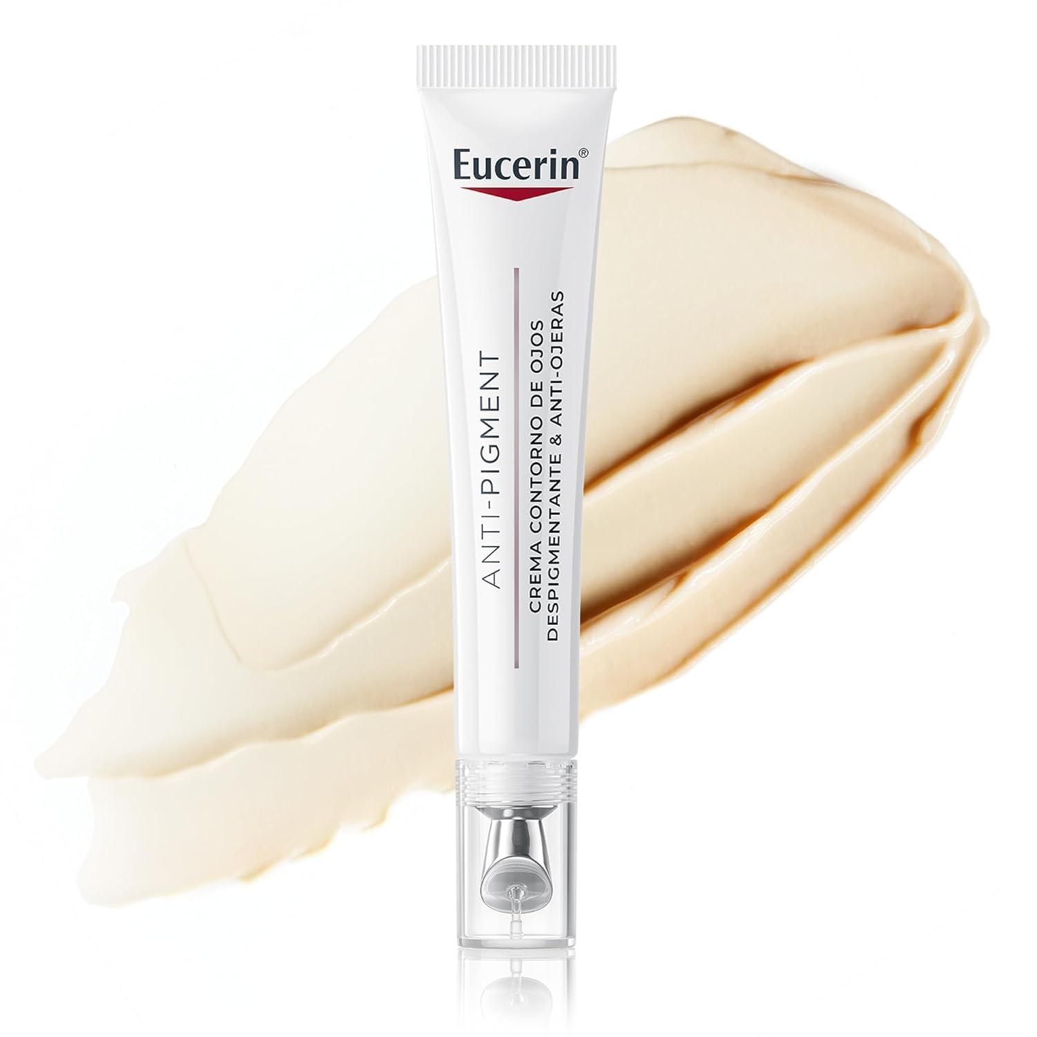 Eucerin Anti-Pigment Contorno dos olhos iluminador (15 ml), Creme antiojeras para uma mirada radiante