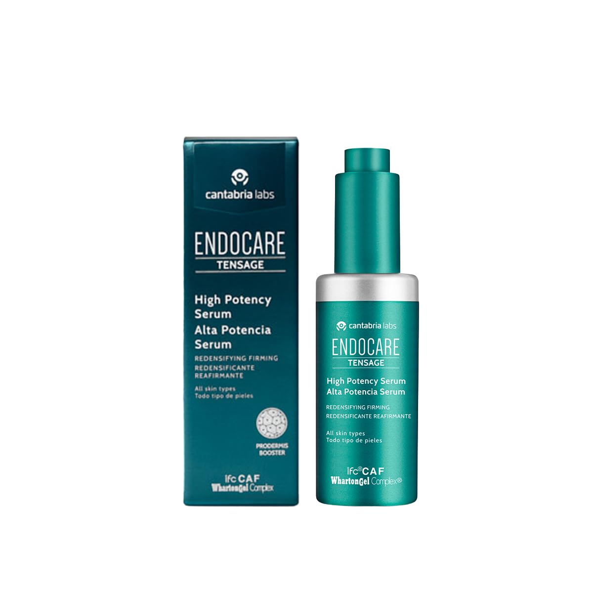Cantabria Labs – Endocare Tensage Alta Potencia Serum – 30 ml – Sérum redensificante, reafirmante e altamente