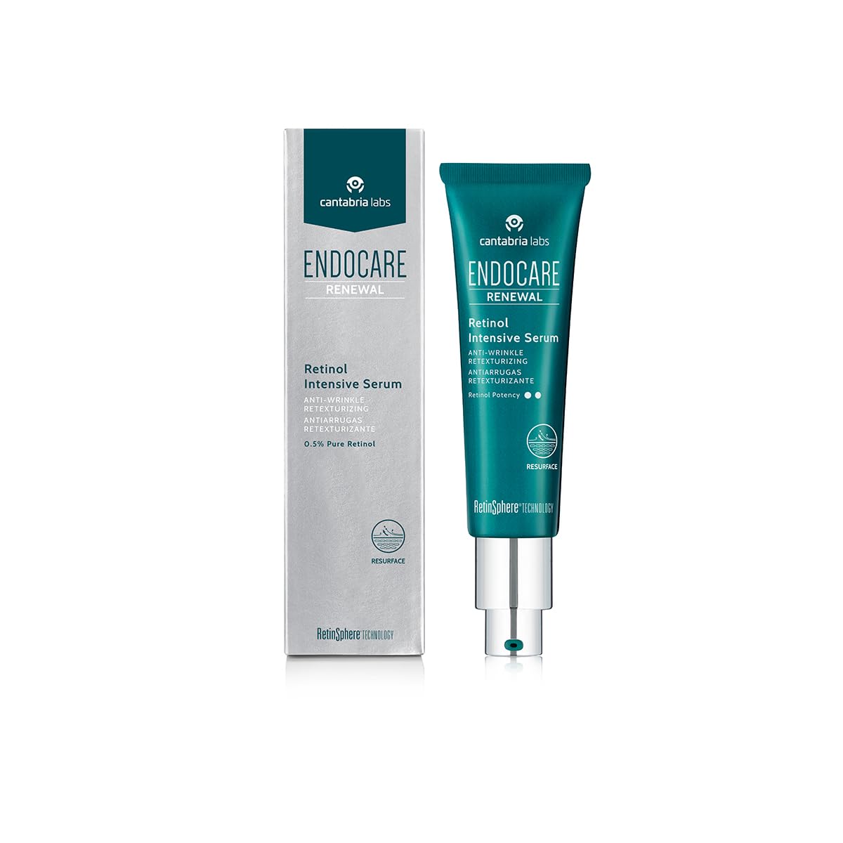 Cantabria Labs Endocare Renewal Retinol Intensive Serum (0.5% Retinol Puro), 30 ML.- Formulado en microesponj