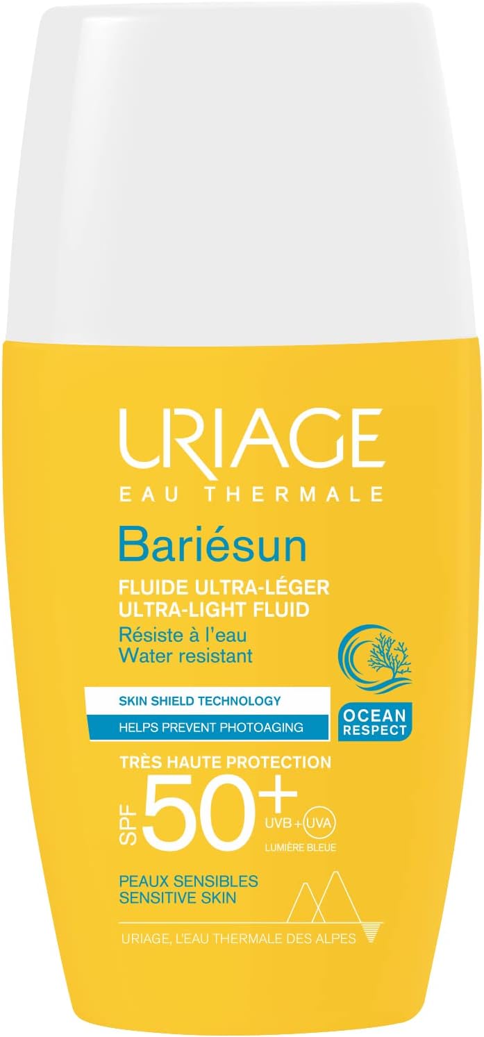 Uriage Bariésun - Líquido de Proteção solar ultra leve SPF50+ 30 ml