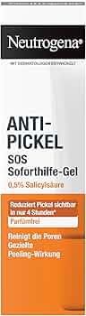 Neutrogena Gel de ayuda inmediata antiespinillas (15 ml), cuidado facial instantáneo contra os granos para u