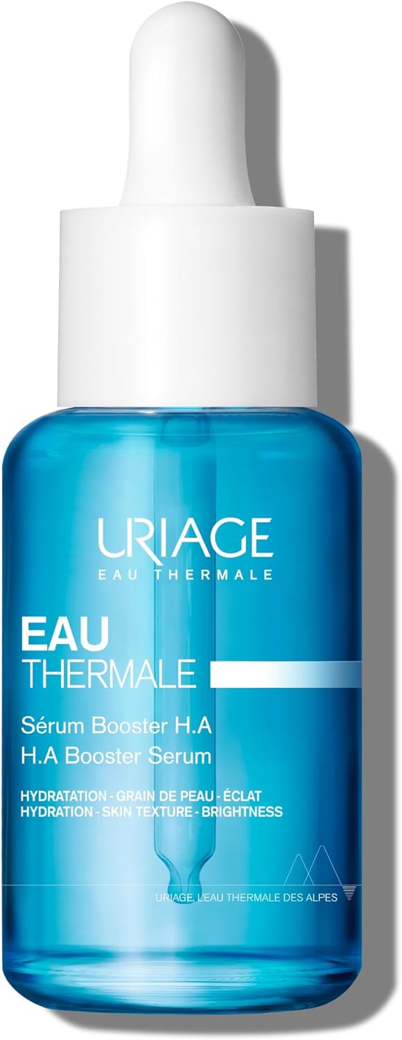 URIAGE EAU THERMALE sérum Booster com 1.5% de ÁCIDO HIALURÓNICO puro e natural I 86% pele redensificada. Efec