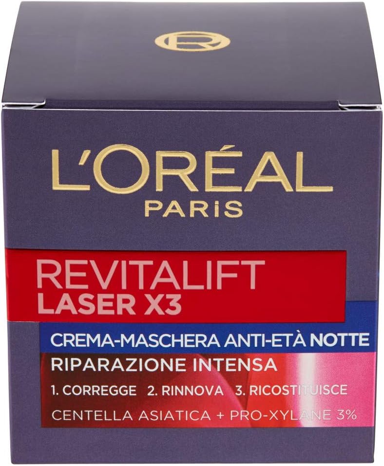L'Oréal Paris L'Oreal, Creme de noite facial - 1 unidade
