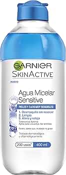GARNIER Skin Active - Água micelar Sensitive para Peles e Olhos Muy Sensibles, 400 ml