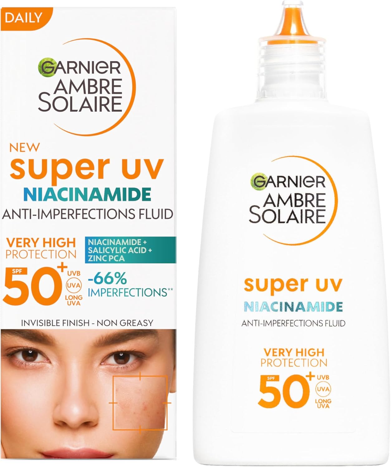 Garnier Protetor solar UV para Peles propensas a la contaminación, Proteção solar ultra alta